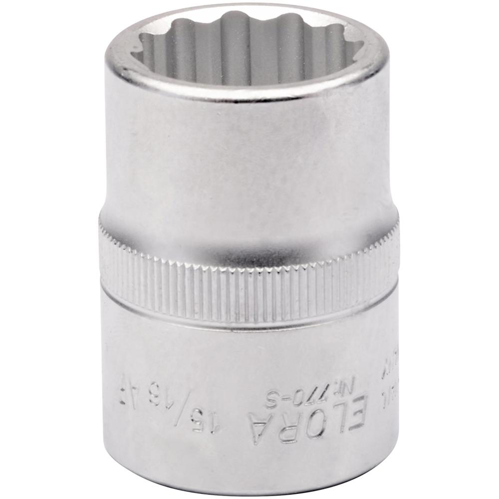 Elora 3/4" Drive Bi Hexagon Socket Imperial 3/4" 15/16