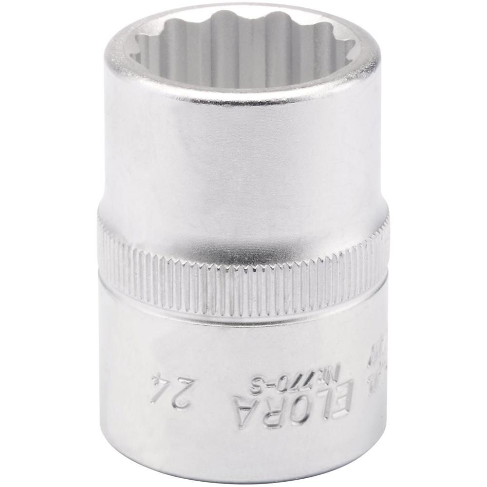 Elora 3/4" Drive Bi Hexagon Socket Metric 3/4" 24mm