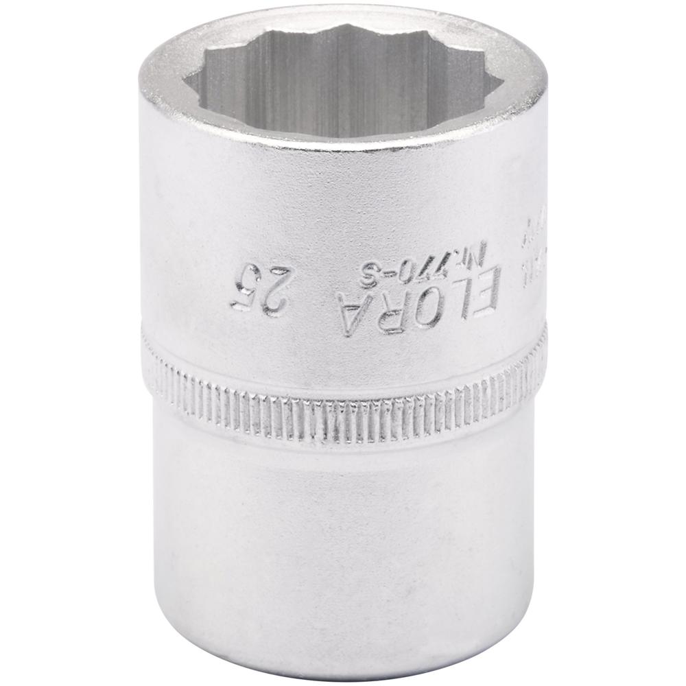 Elora 3/4" Drive Bi Hexagon Socket Metric 3/4" 25mm
