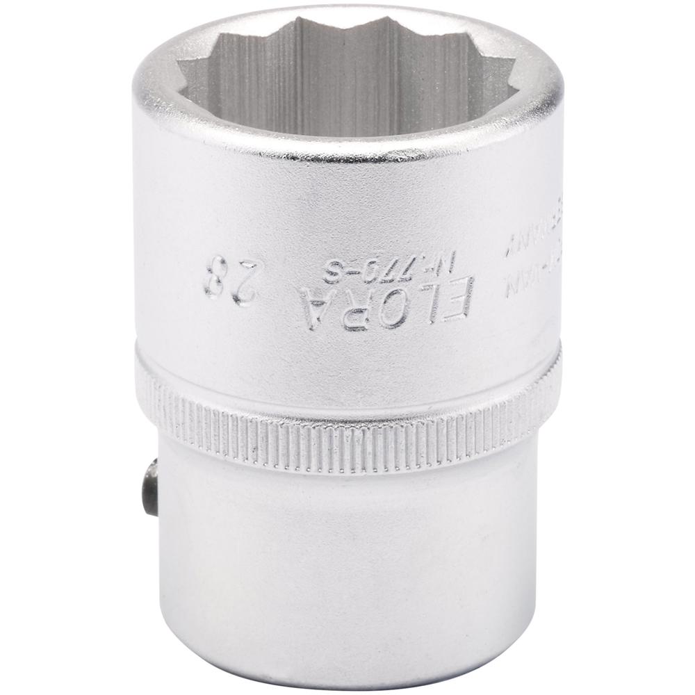 Elora 3/4" Drive Bi Hexagon Socket Metric 3/4" 28mm
