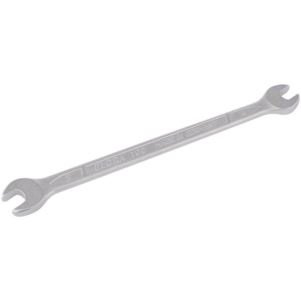 Elora Long Double Open End Spanner 4mm x 5mm