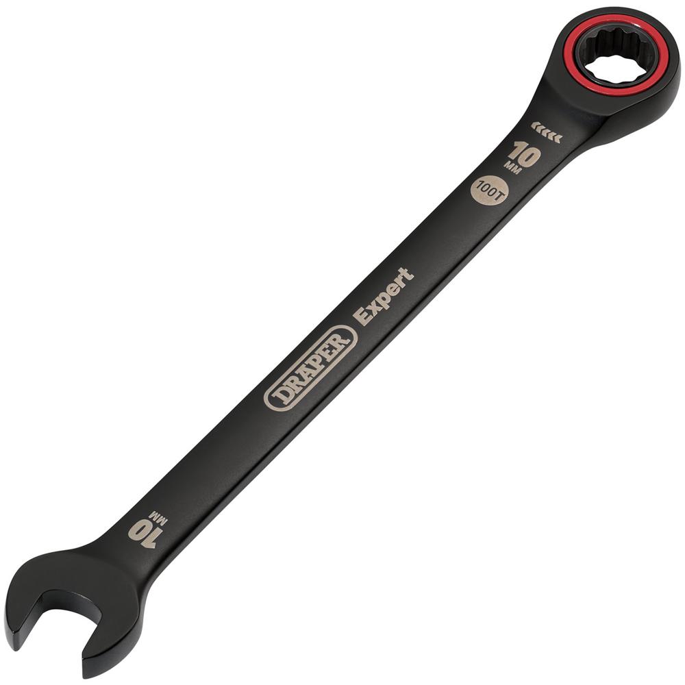 Draper Expert Hi-Torq Ratchet Combination Spanner 10mm