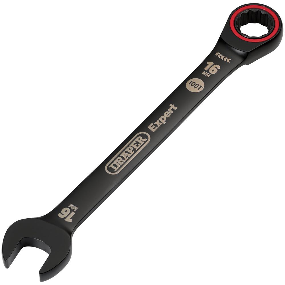 Draper Expert Hi-Torq Ratchet Combination Spanner 16mm