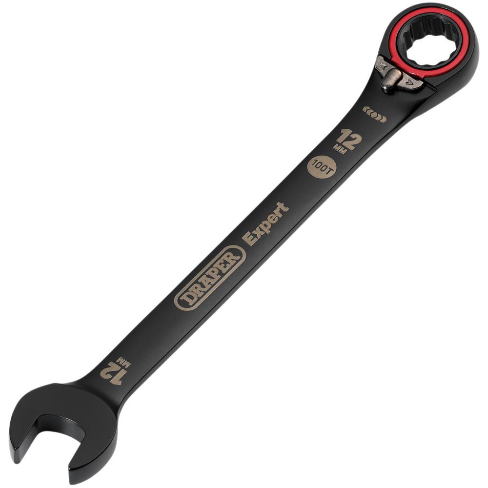 Draper Expert Hi Torq Reversible Ratchet Combination Spanner 12mm