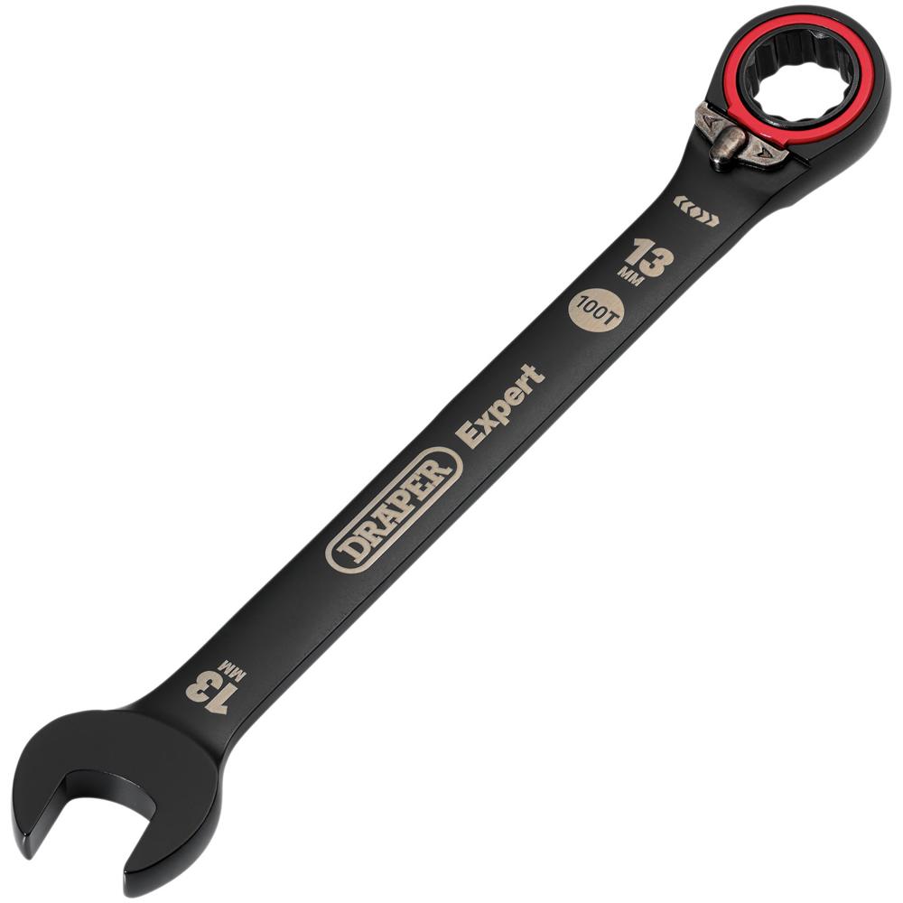 Draper Expert Hi Torq Reversible Ratchet Combination Spanner 13mm