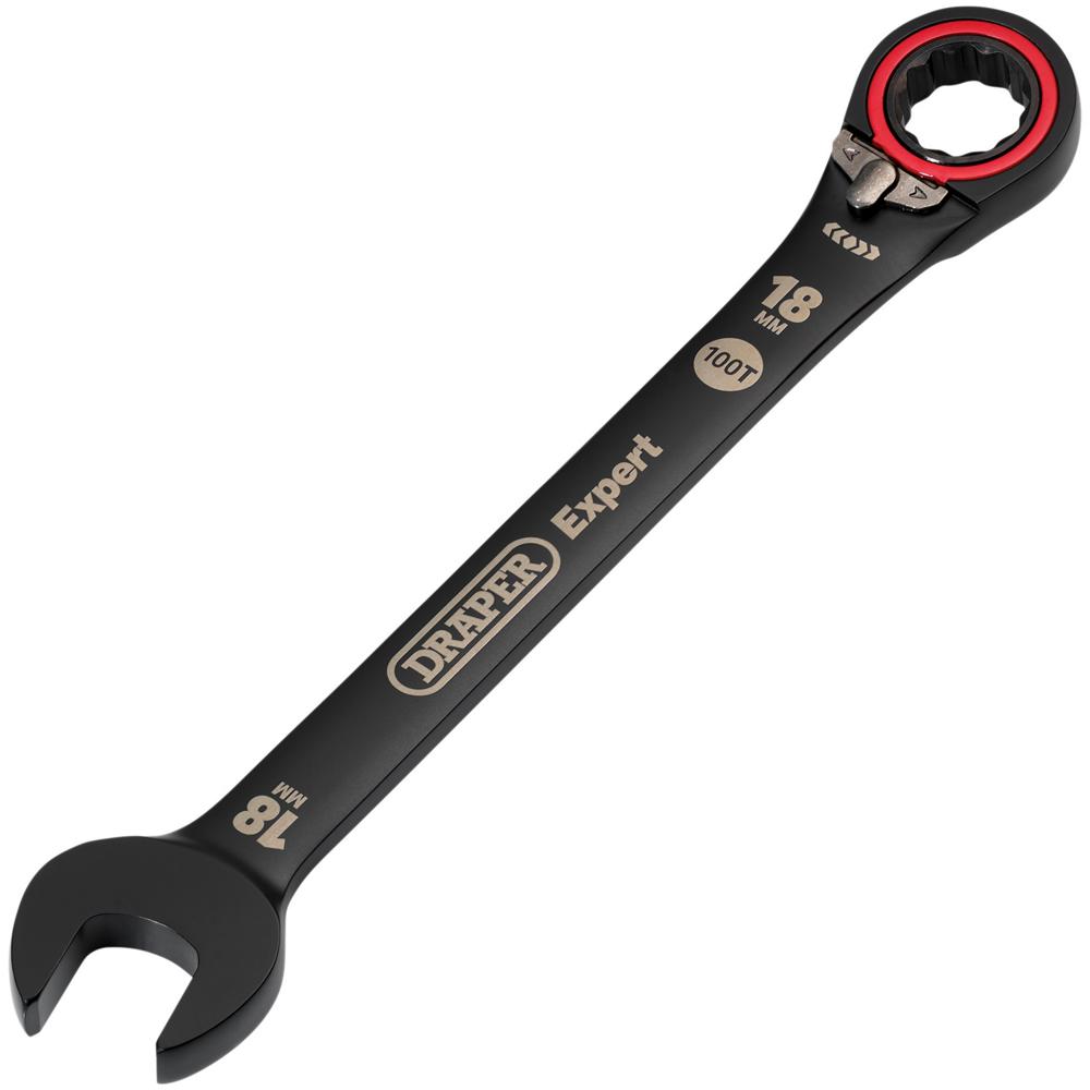 Expert Hi Torq Reversible Ratchet Combination Spanner