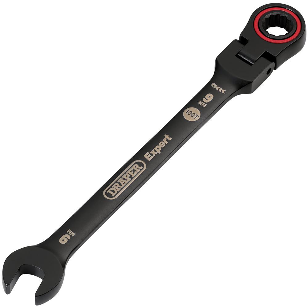 Click to view product details and reviews for Draper Expert Hi Torq Flexible Head Ratchet Combination Spanner 9mm.