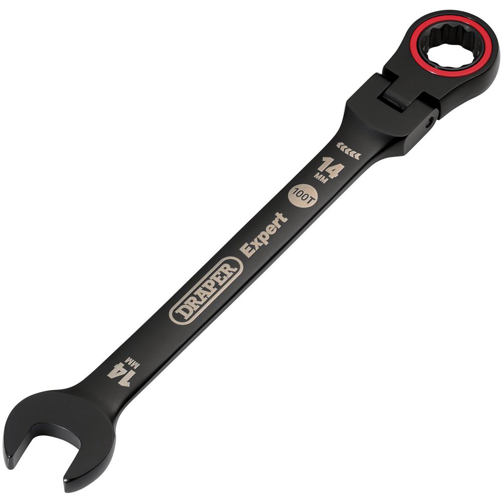 Click to view product details and reviews for Draper Expert Hi Torq Flexible Head Ratchet Combination Spanner 14mm.