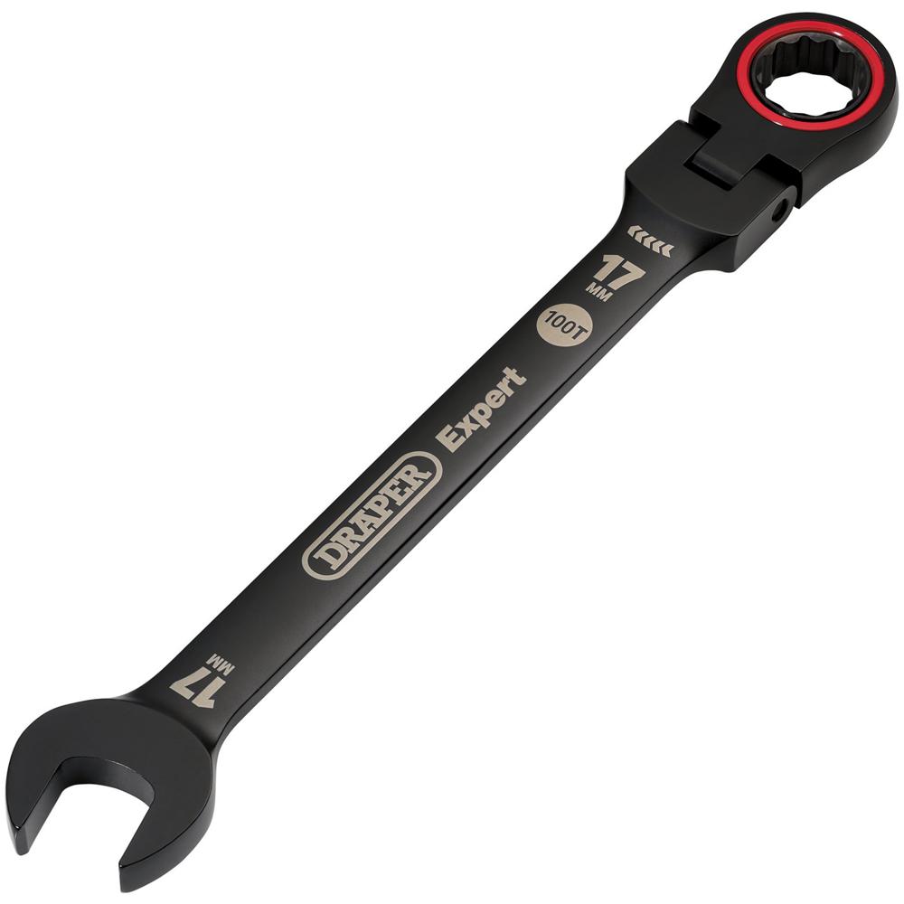 Click to view product details and reviews for Draper Expert Hi Torq Flexible Head Ratchet Combination Spanner 17mm.