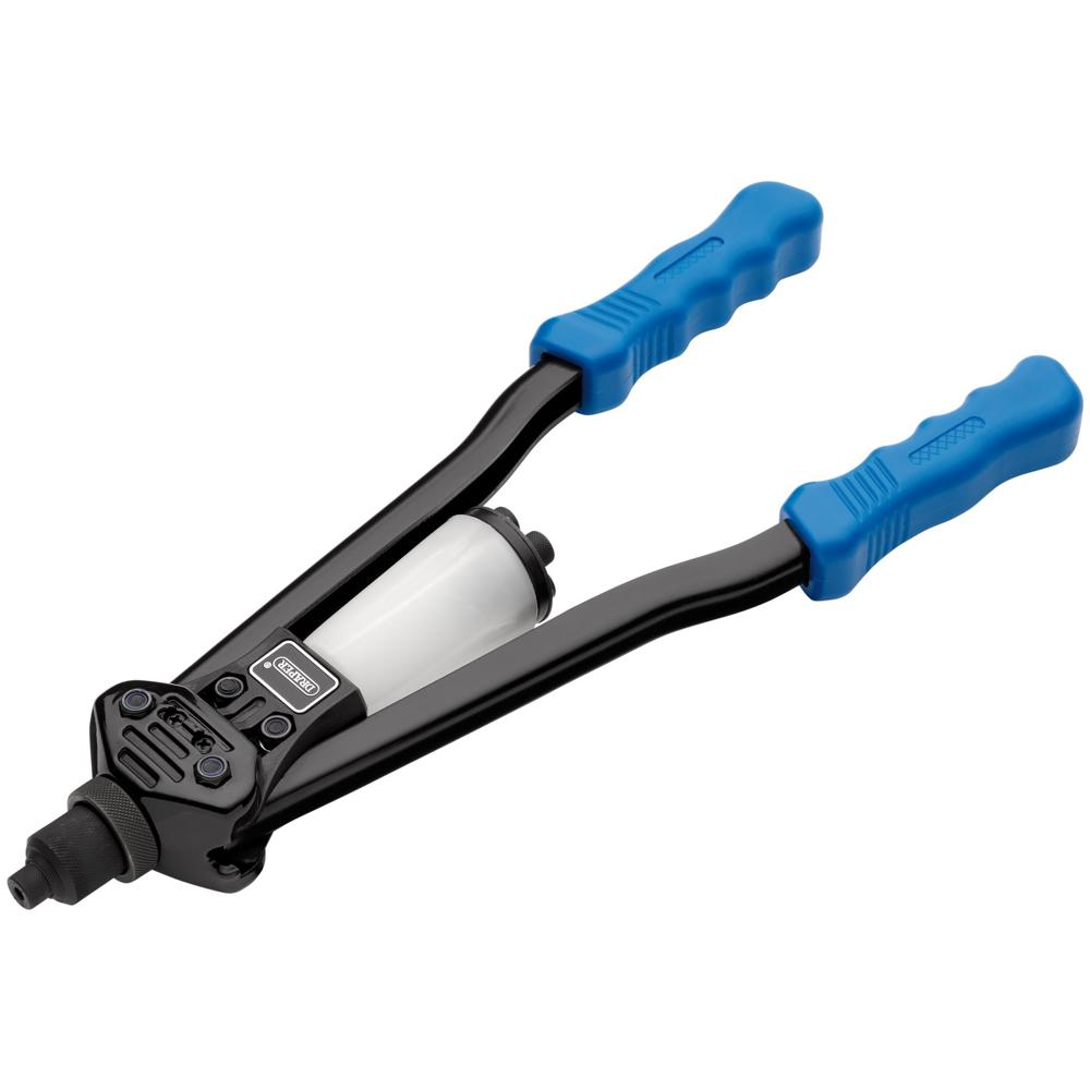 Draper Medium Arm Riveter and Collection Bowl