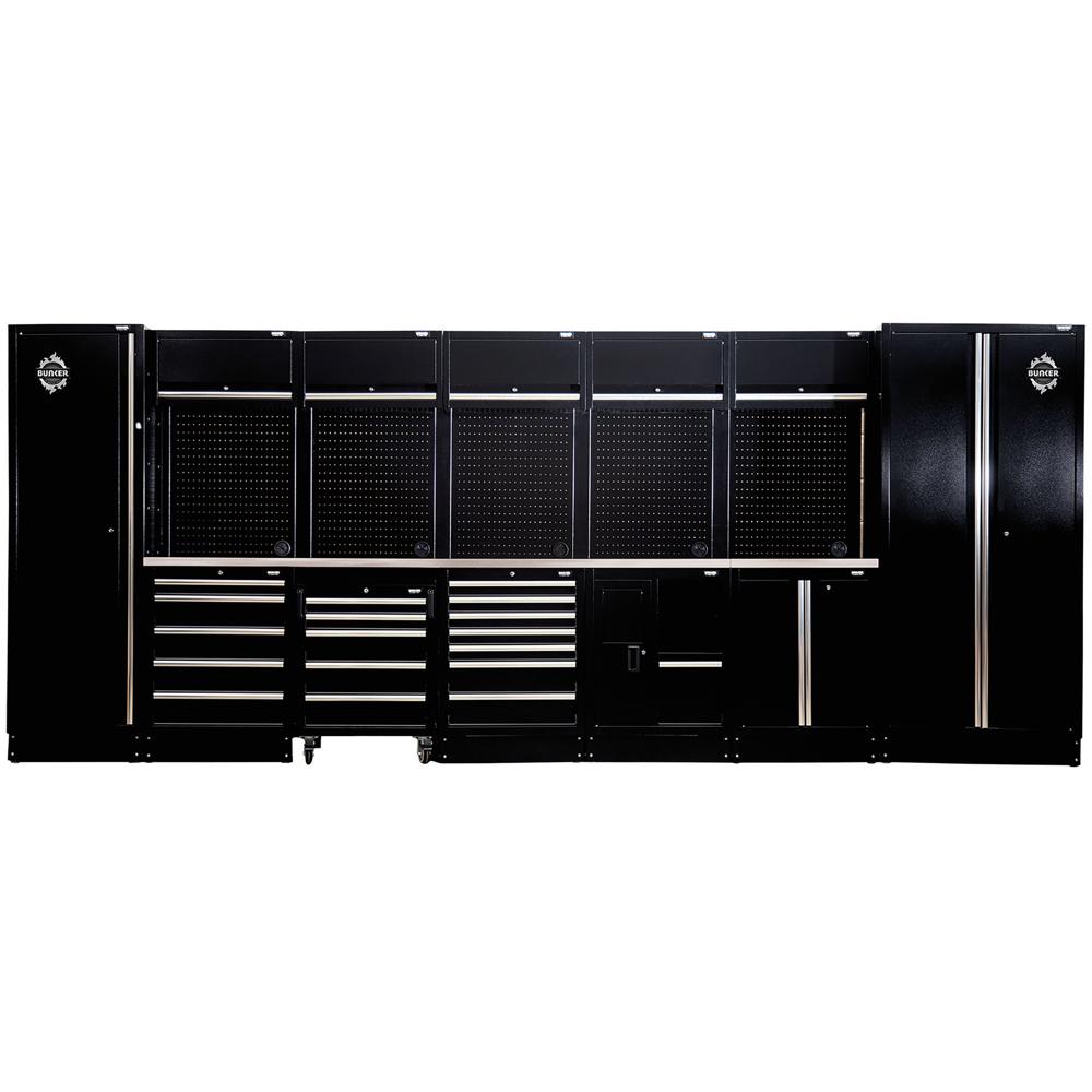 Sink and Stainless Steel Worktop Modular Storage System