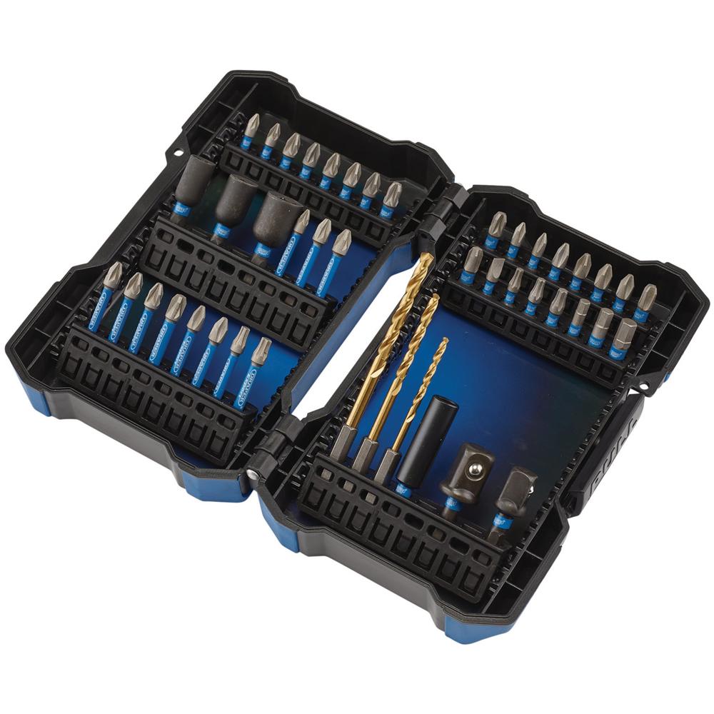 Draper Expert 44 Piece Impact Screwdriver And Drill Bit Set