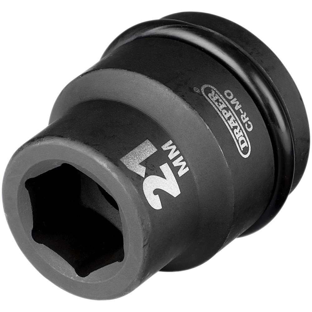 Draper Expert 3/4" Drive Hexagon Impact Socket Metric 3/4" 21mm