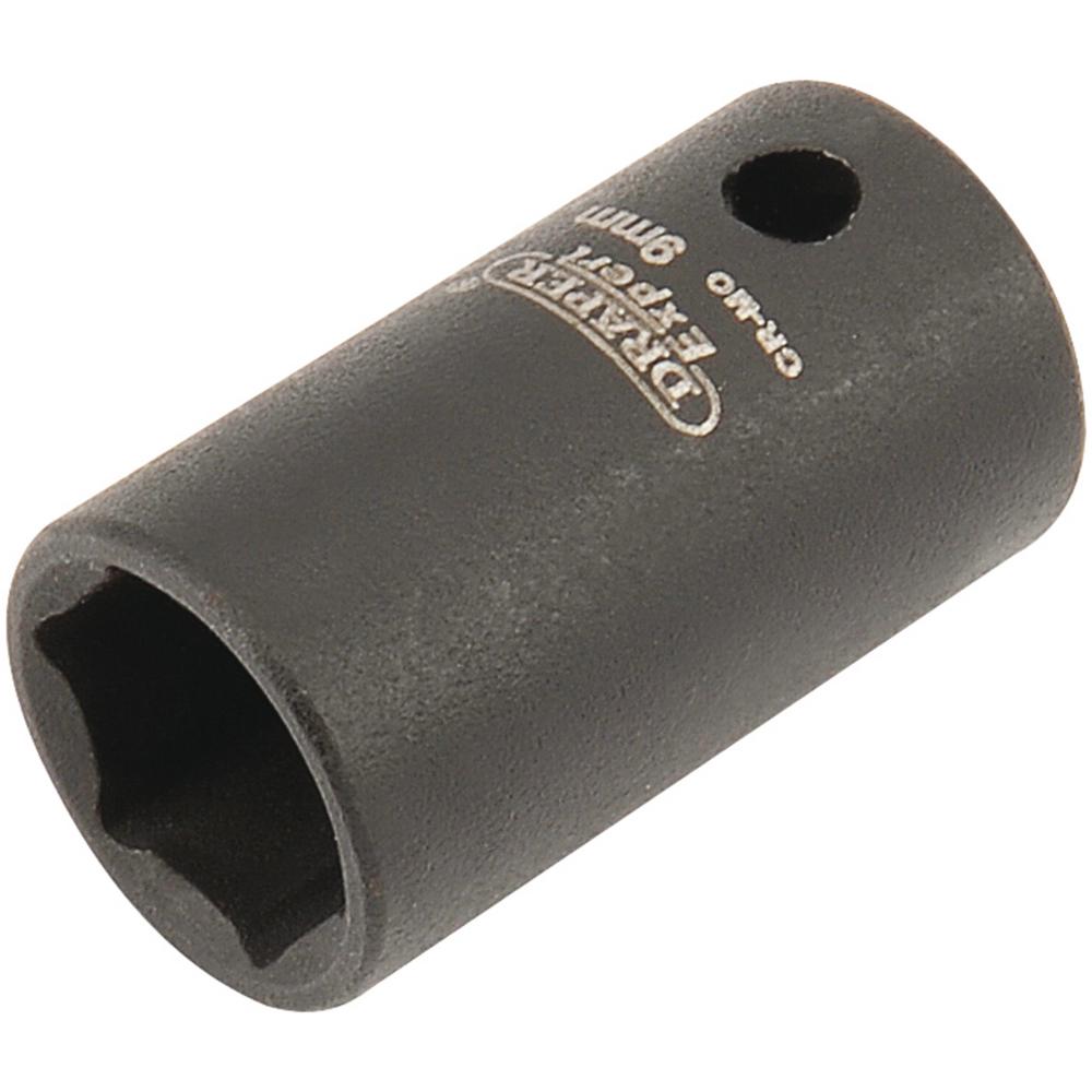 Draper Expert 1/4" Drive Hi Torq Hexagon Impact Socket Metric 1/4" 9mm