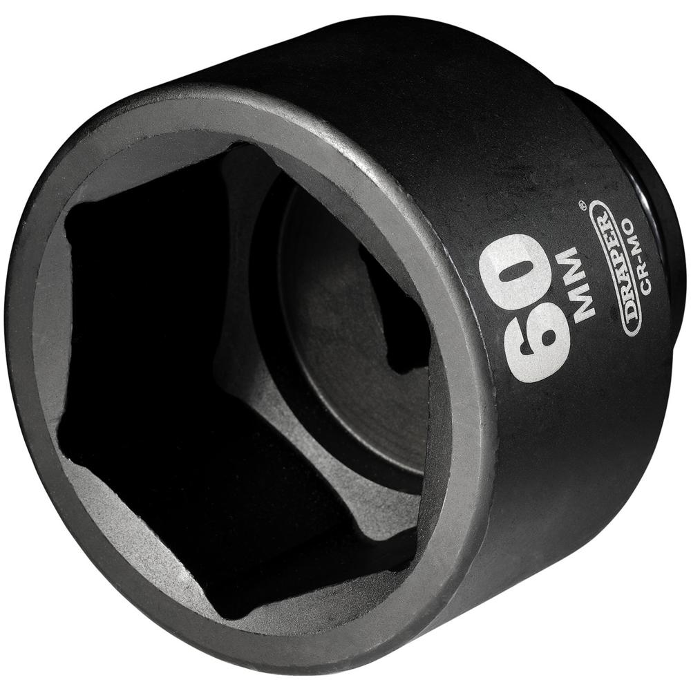 Draper Expert 3/4" Drive Hexagon Impact Socket Metric 3/4" 60mm