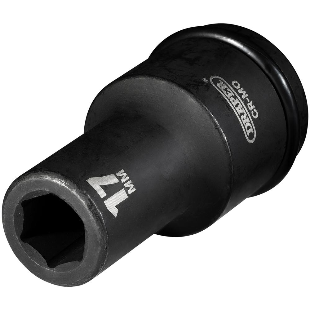 Draper Expert 3/4" Drive Deep Hexagon Impact Socket Metric 3/4" 17mm