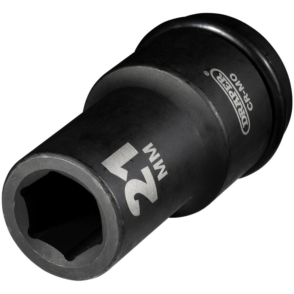 Draper Expert 3/4" Drive Deep Hexagon Impact Socket Metric 3/4" 21mm