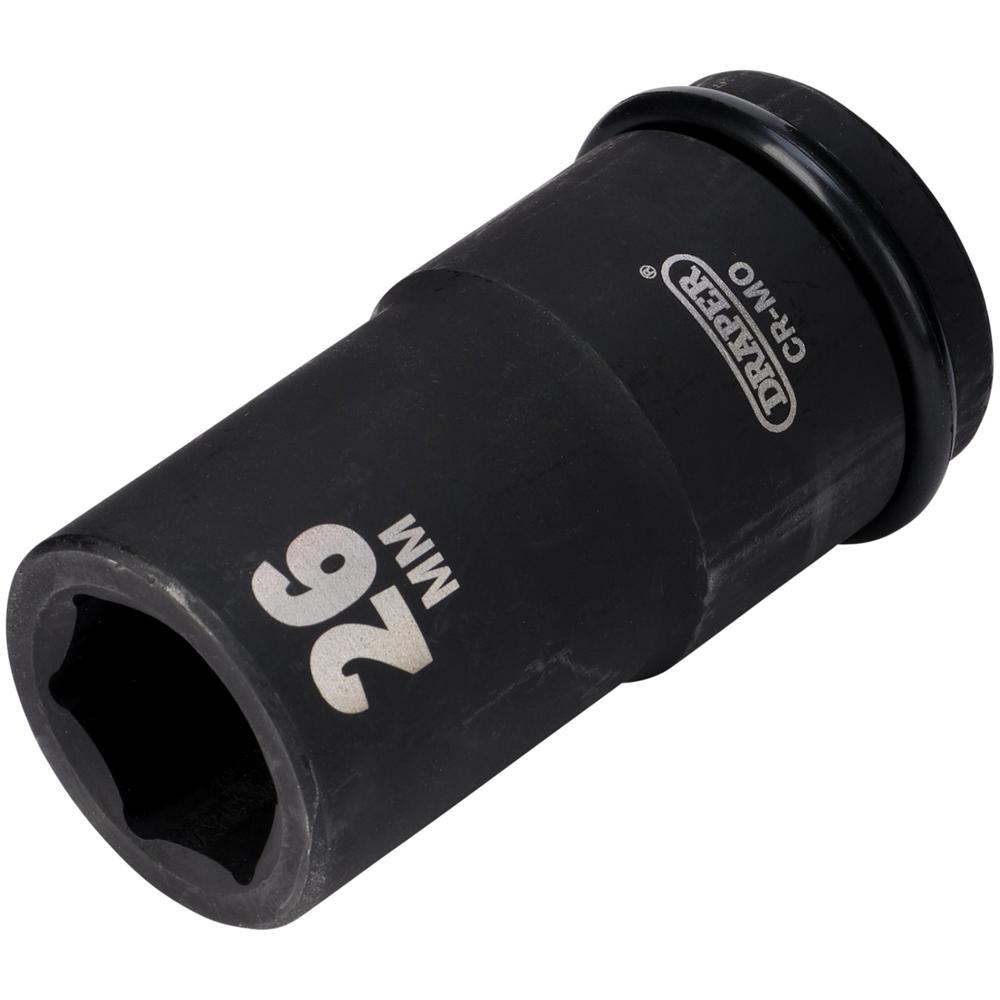 Draper Expert 3/4" Drive Deep Hexagon Impact Socket Metric 3/4" 26mm