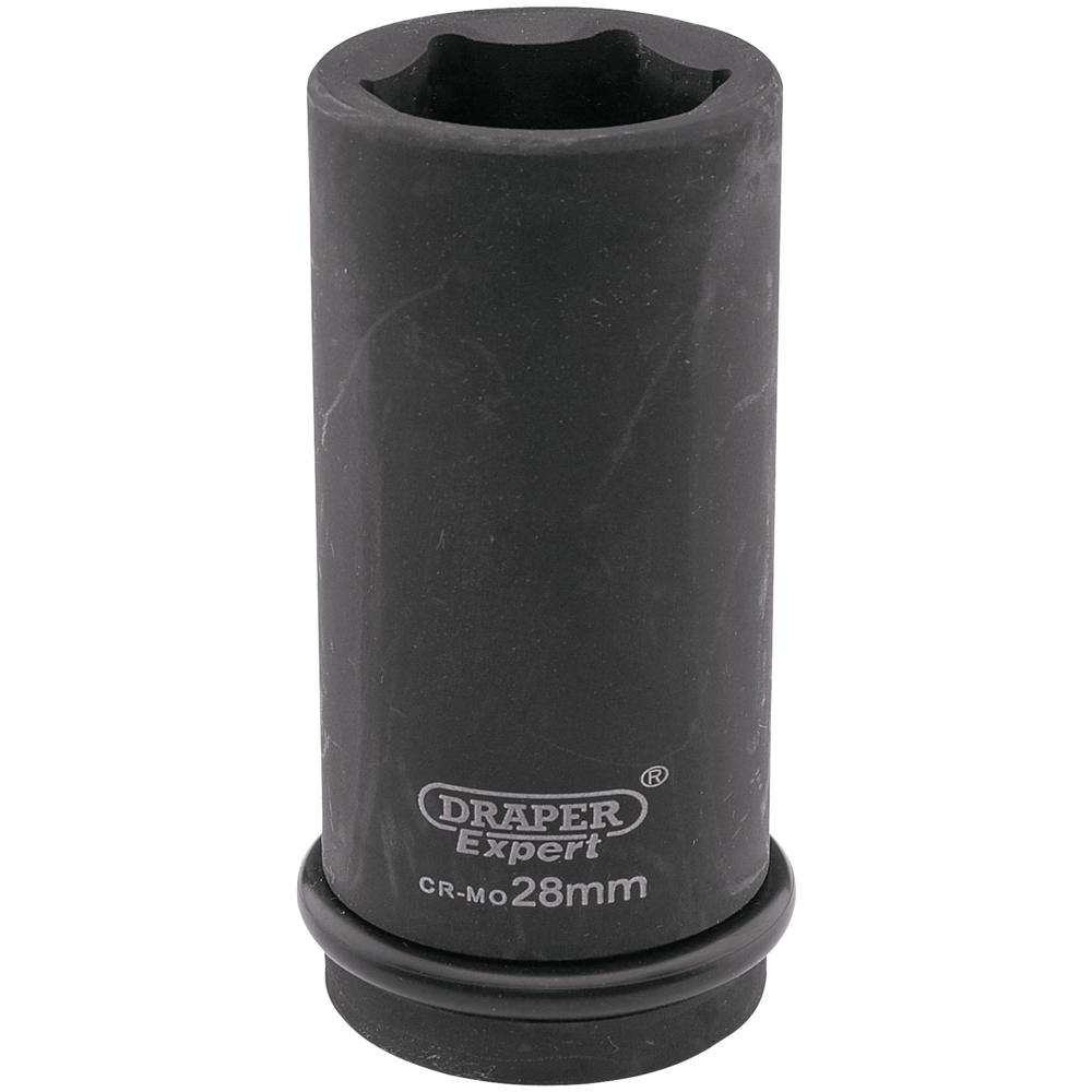 Draper Expert 3/4" Drive Deep Hexagon Impact Socket Metric 3/4" 28mm