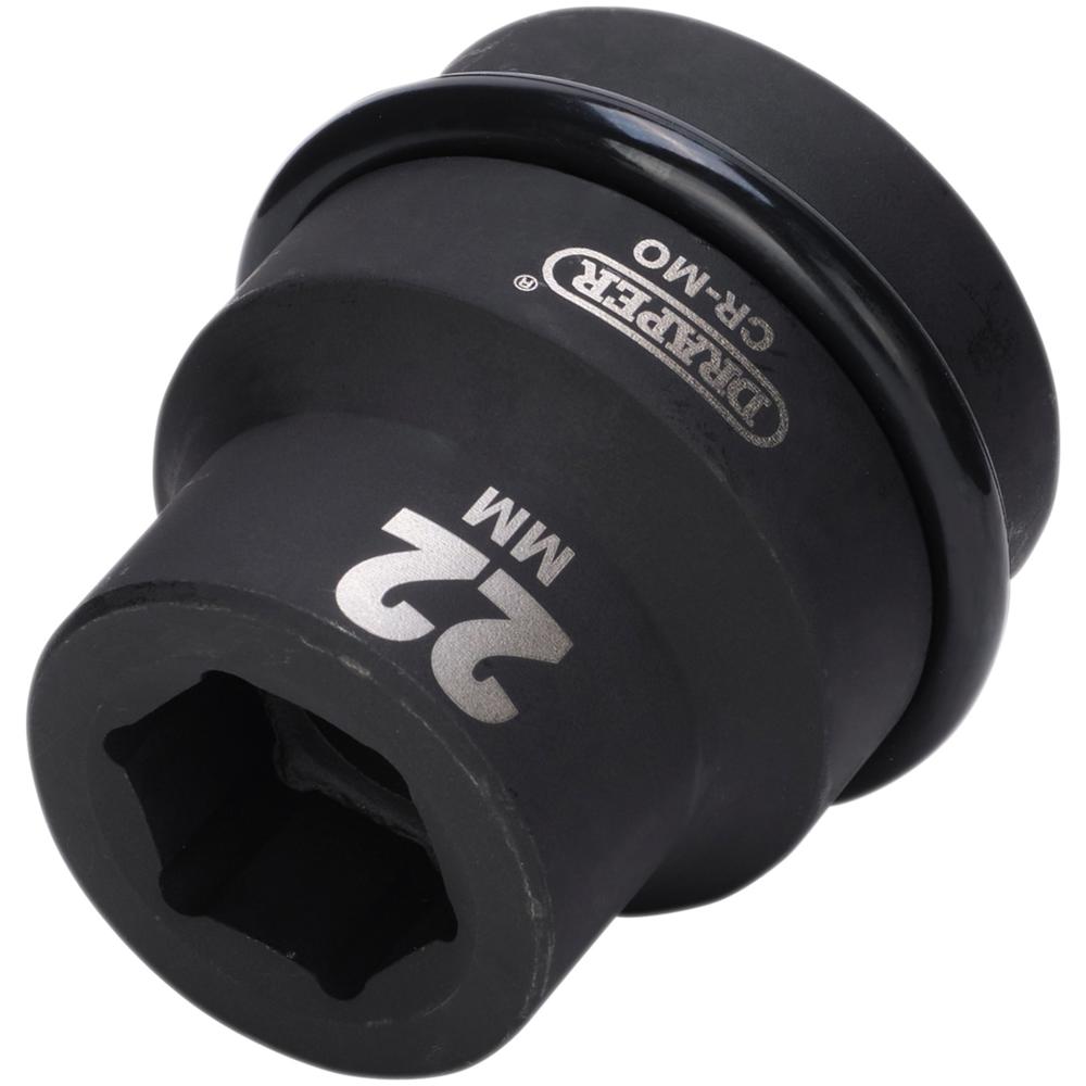 Draper Expert 1" Drive Hexagon Impact Socket Metric 1" 22mm