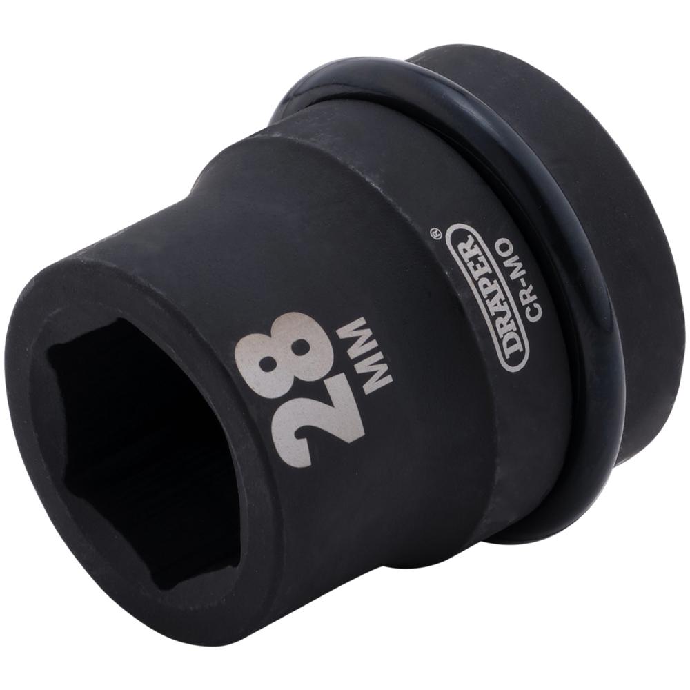 Draper Expert 1" Drive Hexagon Impact Socket Metric 1" 28mm