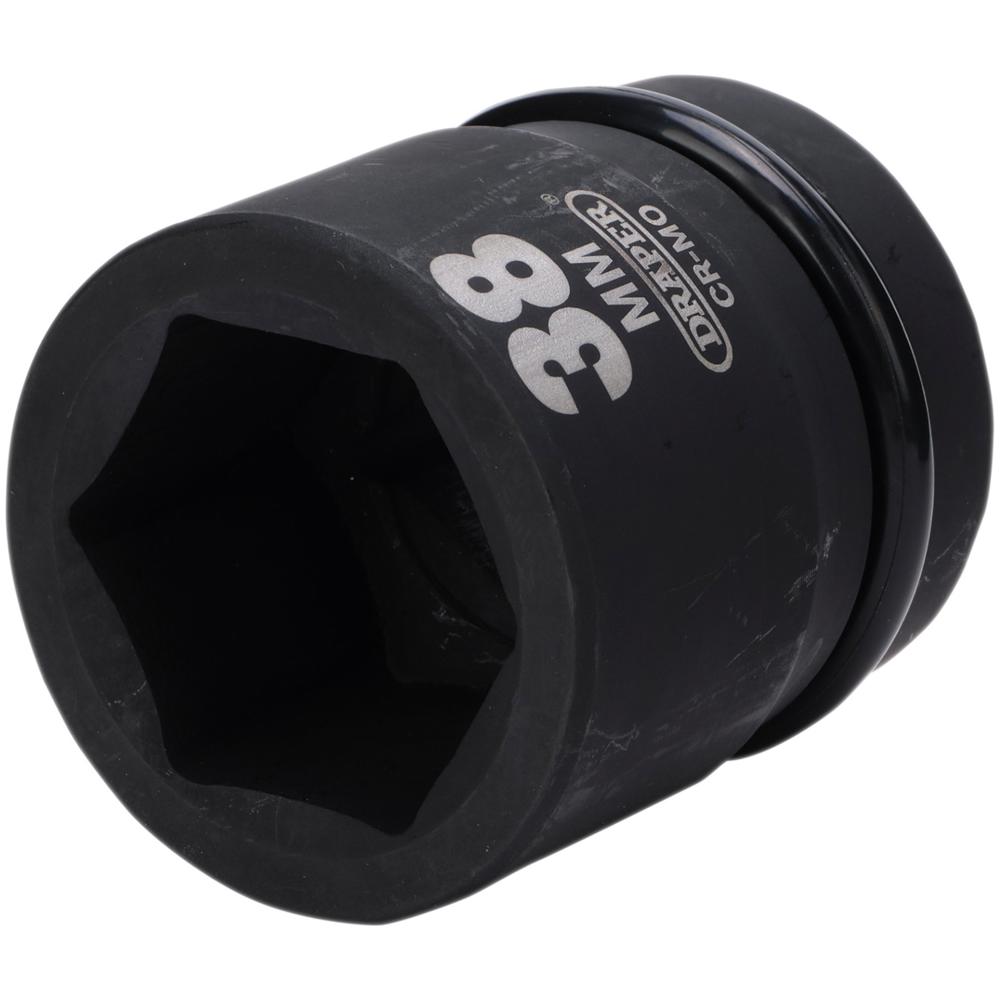 Draper Expert 1" Drive Hexagon Impact Socket Metric 1" 38mm