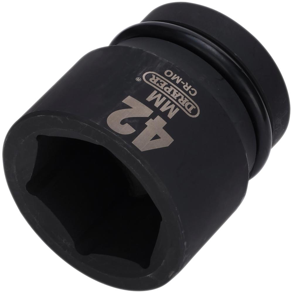 Draper Expert 1" Drive Hexagon Impact Socket Metric 1" 42mm