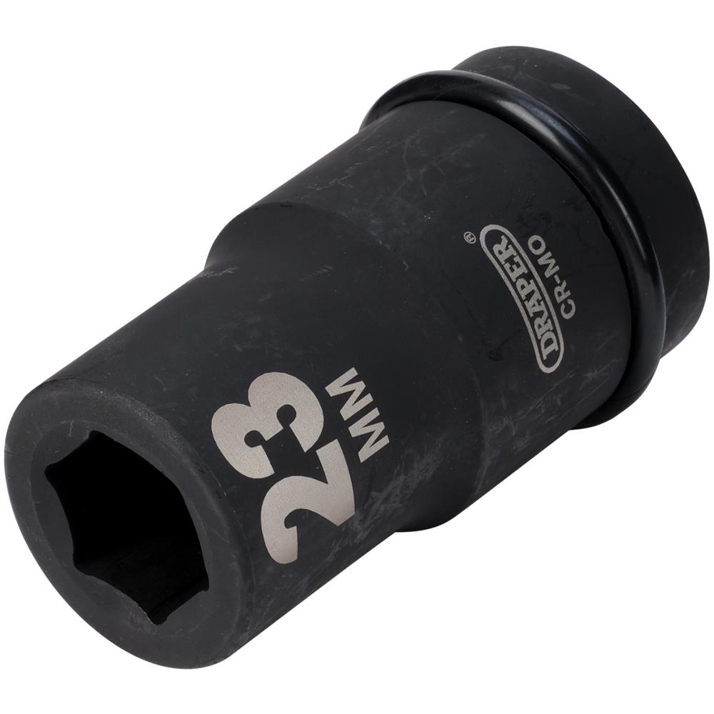 Draper Expert 1" Drive Deep Hexagon Impact Socket Metric 1" 23mm