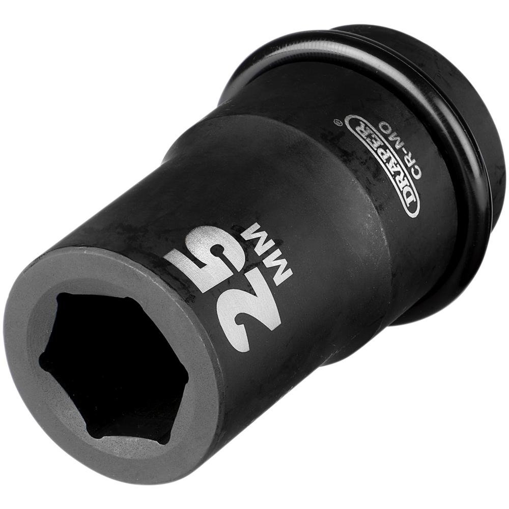 Draper Expert 1" Drive Deep Hexagon Impact Socket Metric 1" 25mm