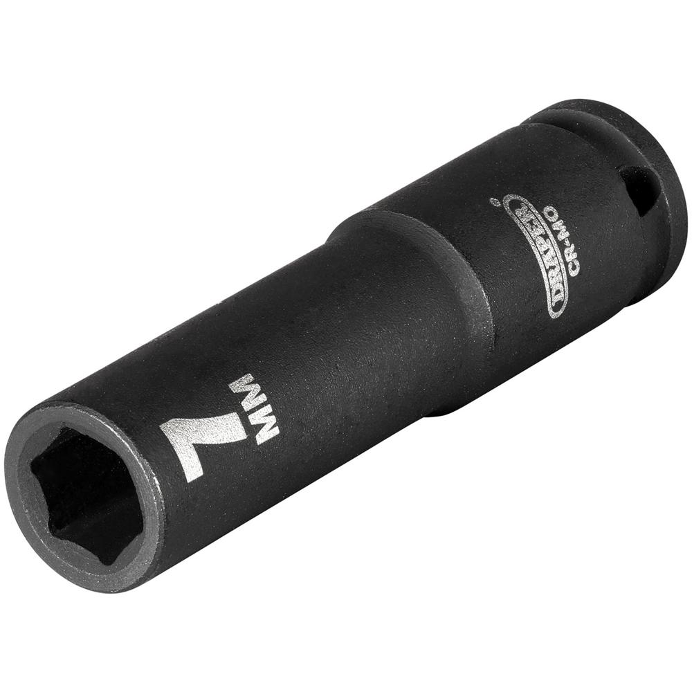 Draper Expert 1/4" Drive Hi Torq Hexagon Deep Impact Socket Metric 1/4" 7mm