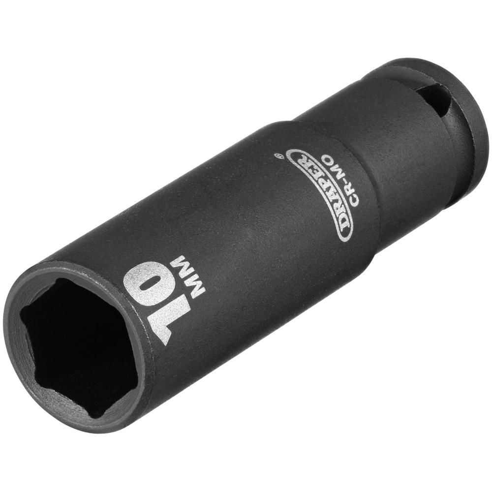 Draper Expert 1/4" Drive Hi Torq Hexagon Deep Impact Socket Metric 1/4" 10mm