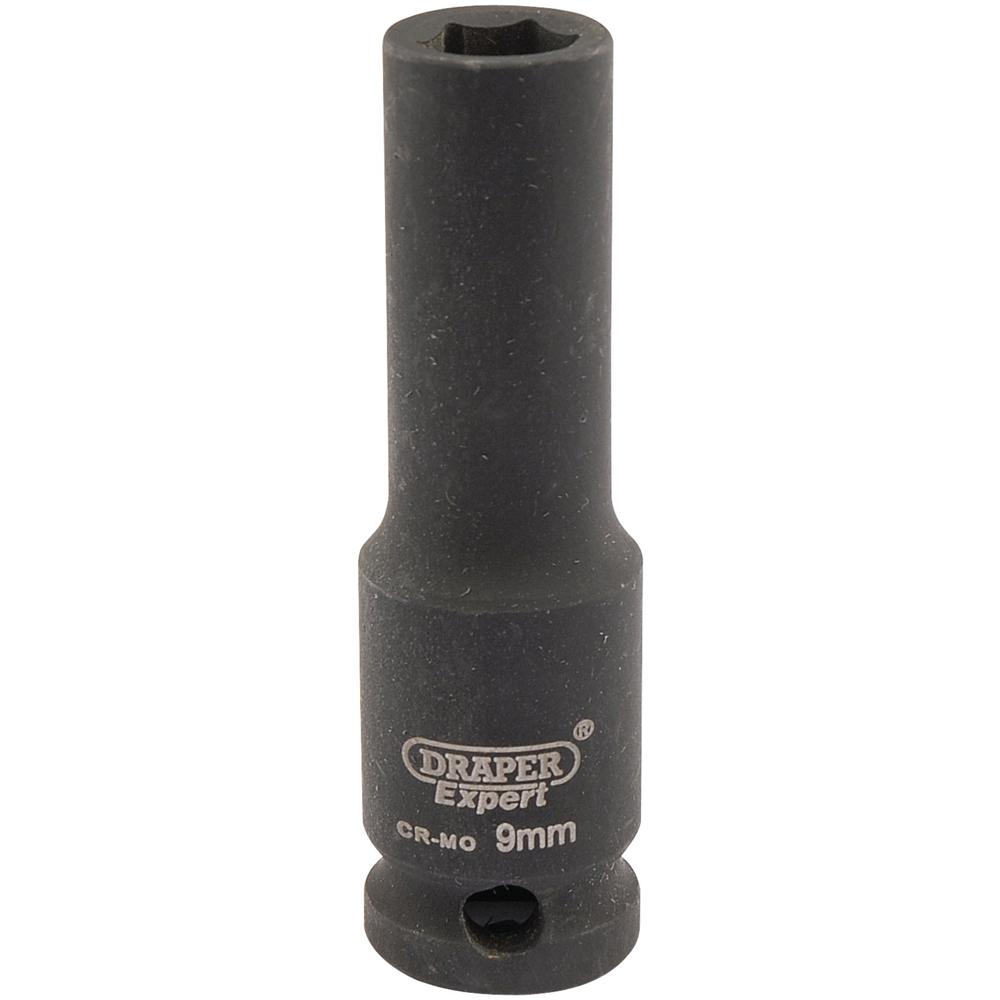 Draper Expert 3/8" Drive Hi Torq Deep Hexagon Impact Socket Metric 3/8" 9mm
