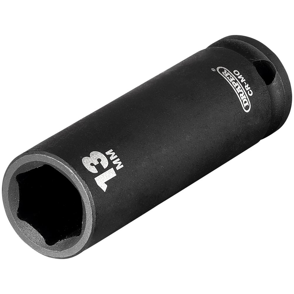 Draper Expert 3/8" Drive Hi Torq Deep Hexagon Impact Socket Metric 3/8" 13mm