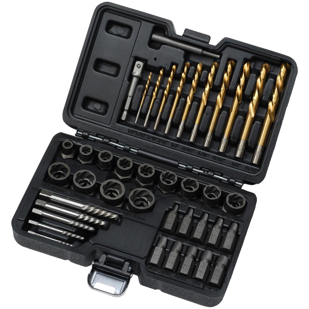 40 Piece Bolt and Screw Extractor Set