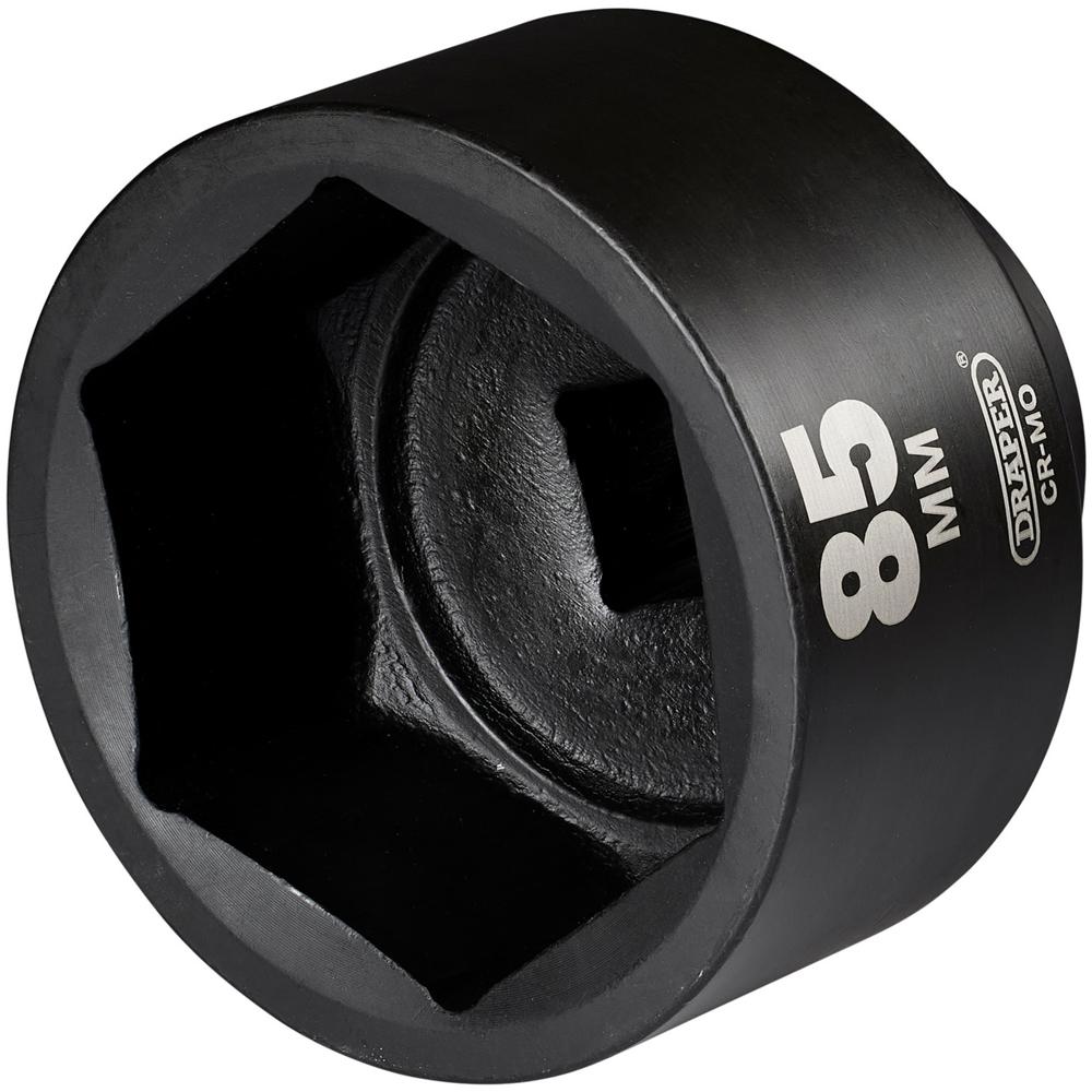 Draper Hi Torq 1" Drive Hexagon Impact Socket 1" 85mm