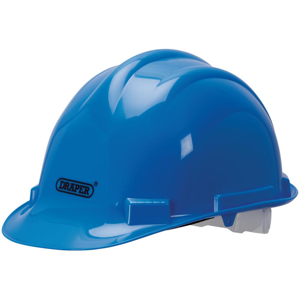 Draper EN397 Hard Hat Safety Helmet Blue
