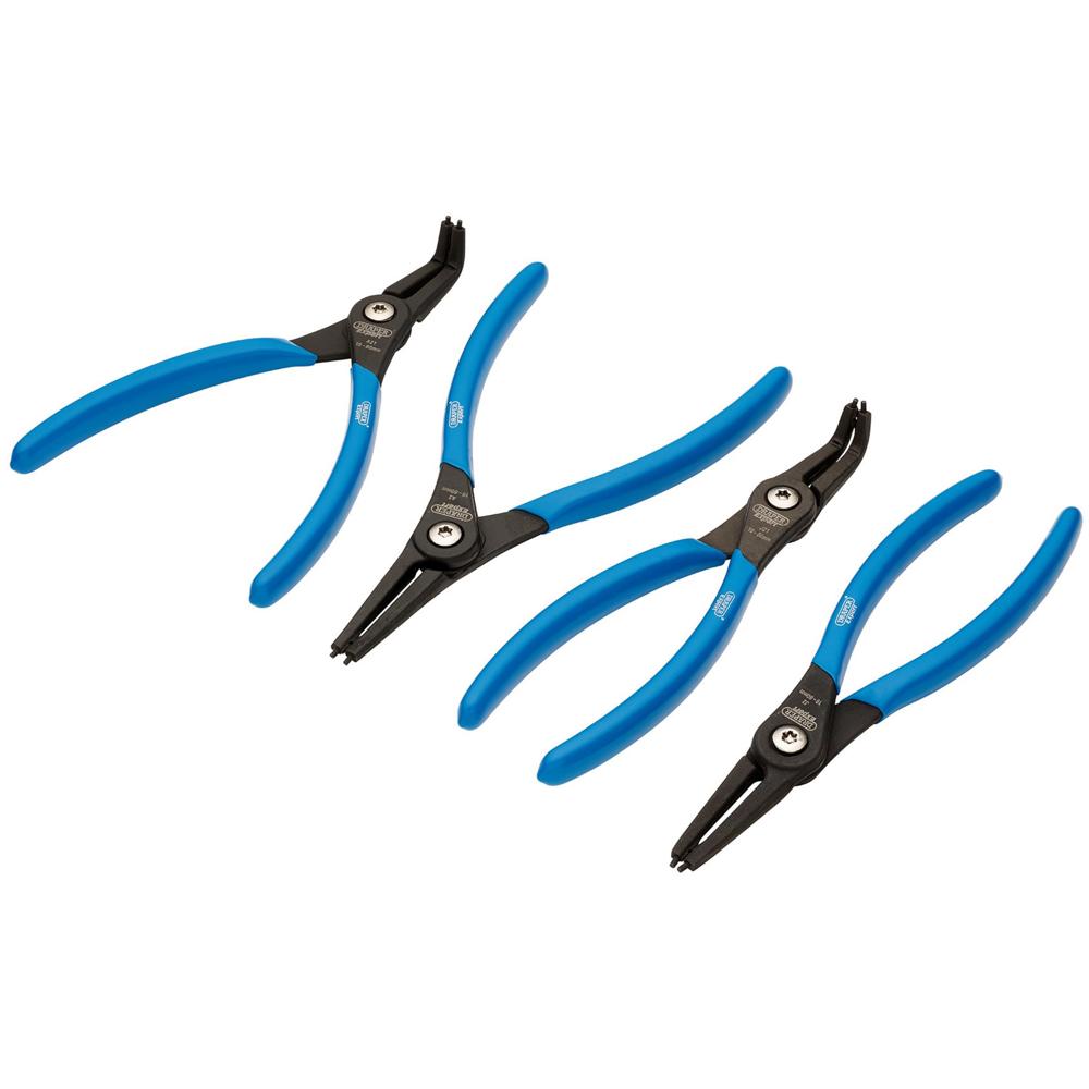 Expert 4 Piece Internal and External Circlip Pliers Set