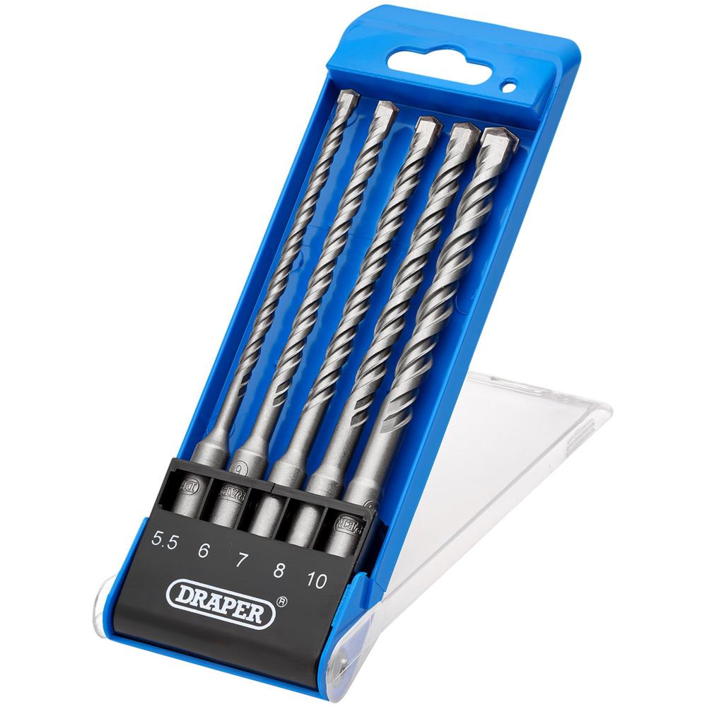 5 Piece SDS Plus Drill Bit Set