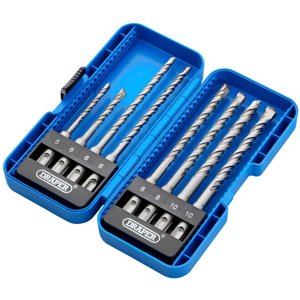 8 Piece SDS Plus Drill Bit Set
