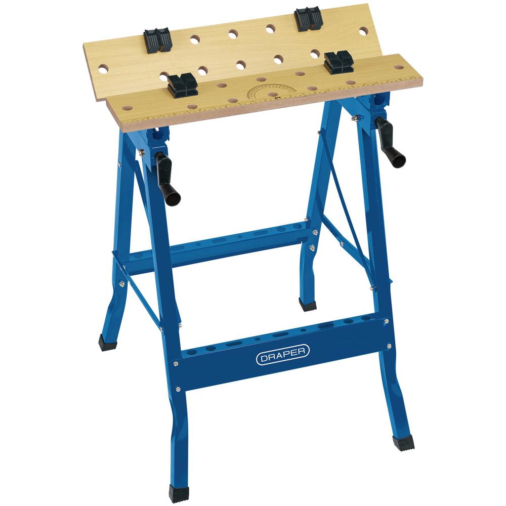 Tilt and Clamp Folding Portable Workbench