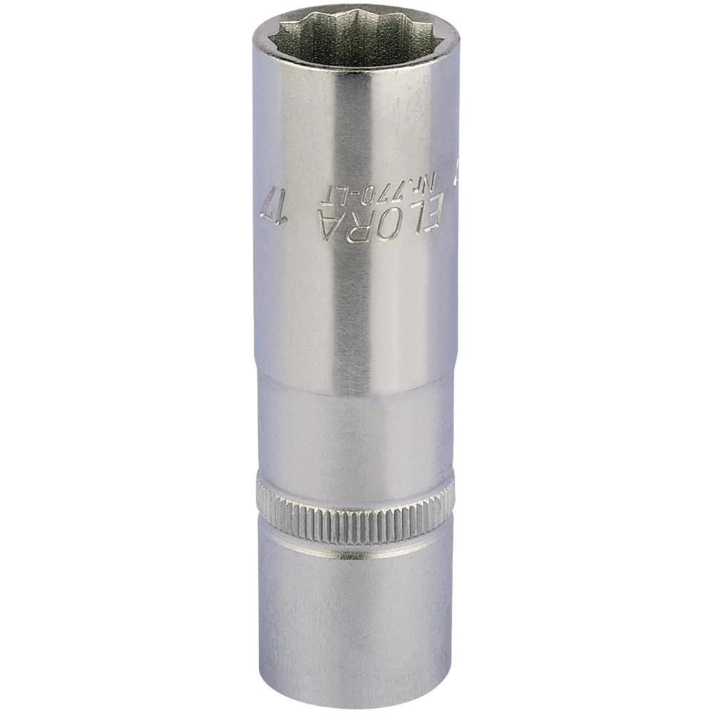 Elora 1/2" Drive Deep Bi Hexagon Socket Metric 1/2" 17mm