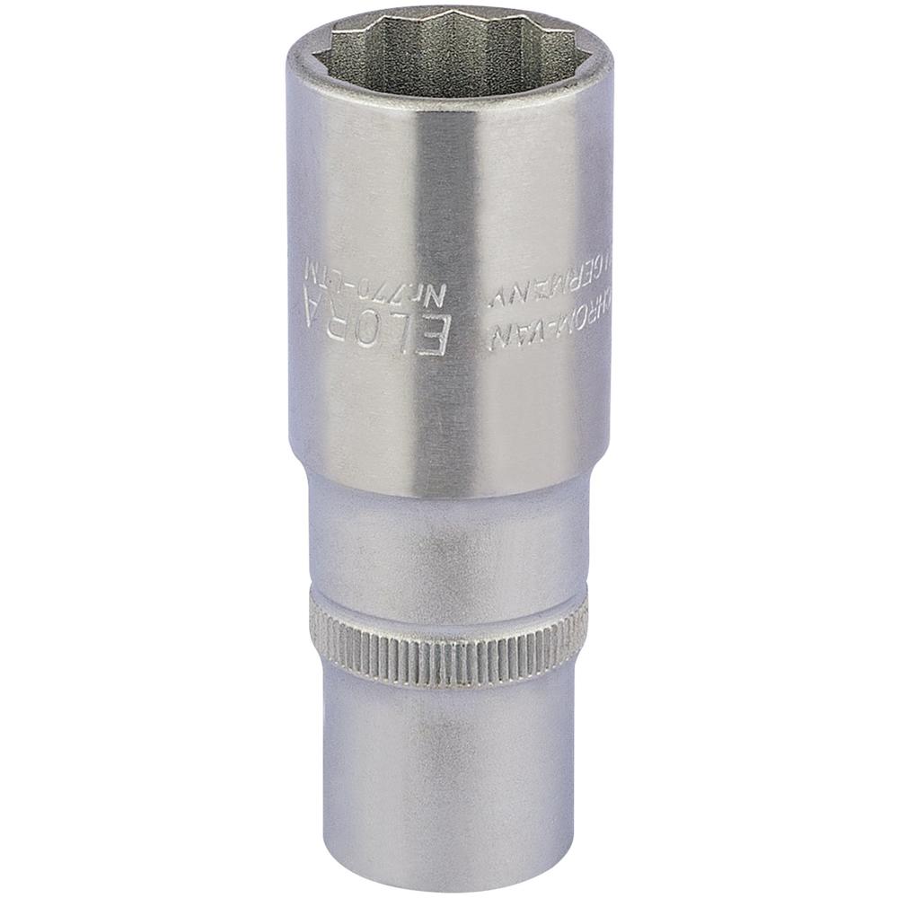 Elora 1/2" Drive Deep Bi Hexagon Socket Metric 1/2" 22mm