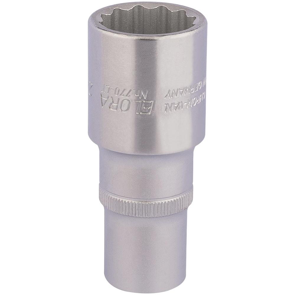 Elora 1/2" Drive Deep Bi Hexagon Socket Metric 1/2" 24mm