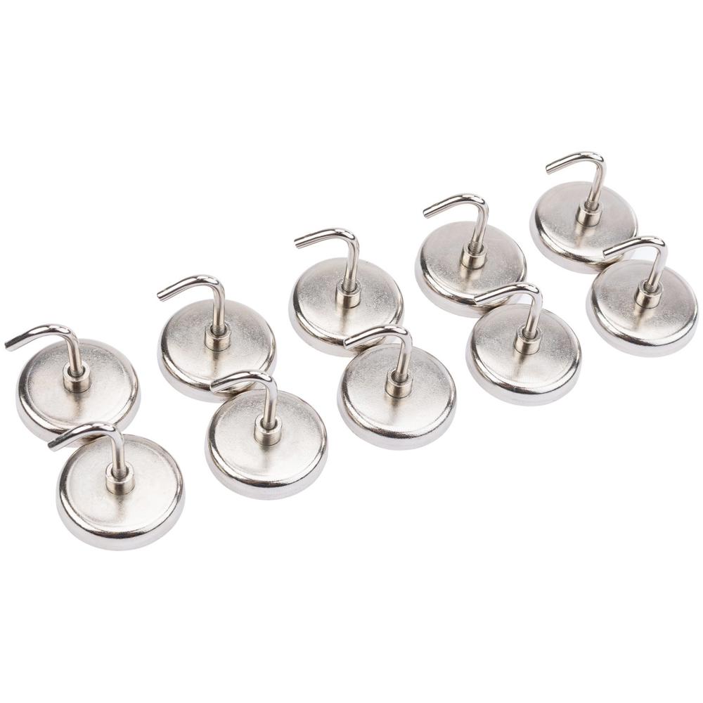 10 Piece Magnetic Hook Set