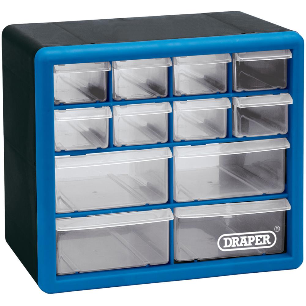 12 Drawer Wall Mountable Organiser Cabinet