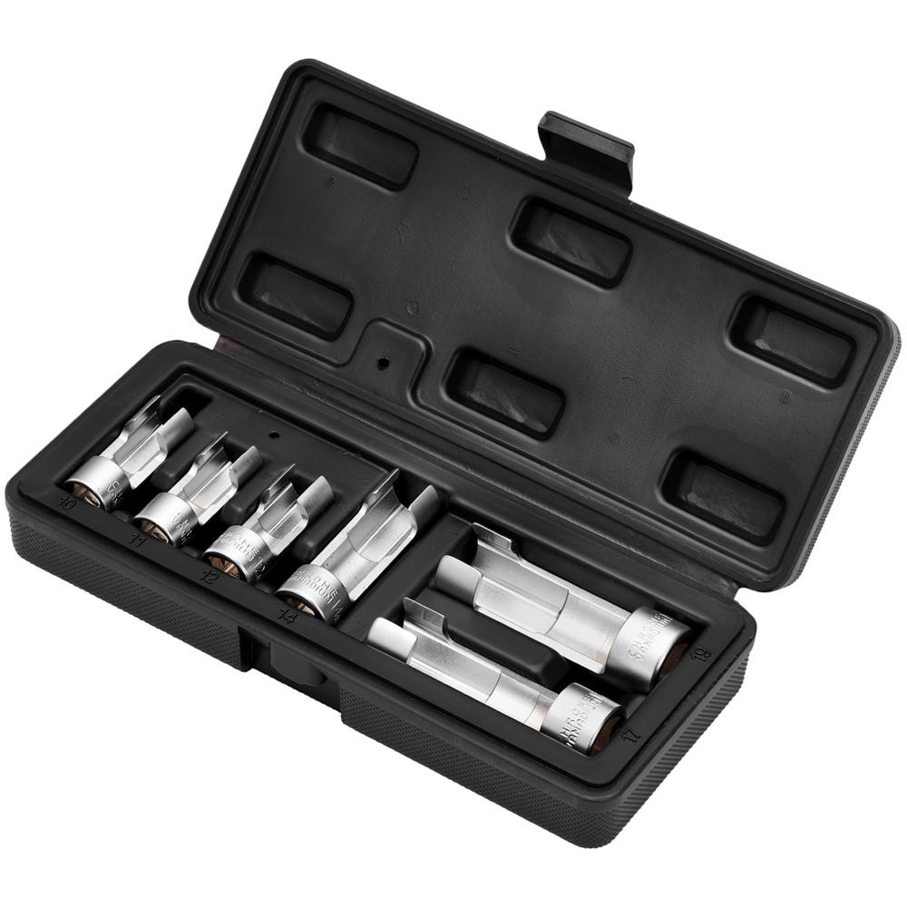 Draper 6 Piece 1/2" and 3/8" Drive Temperature Sensor Socket Set Combination