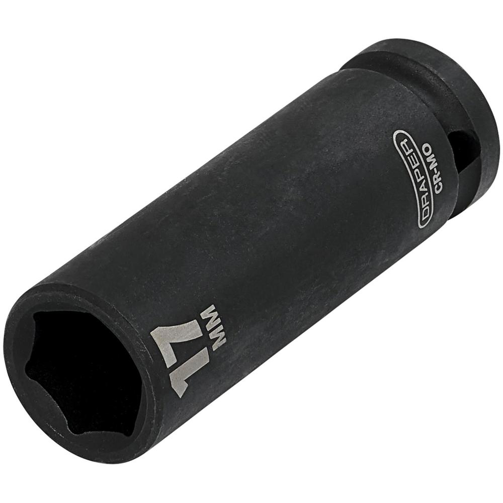 Draper Expert 1/2" Drive Hi Torq Deep Hexagon Impact Socket Metric 1/2" 17mm