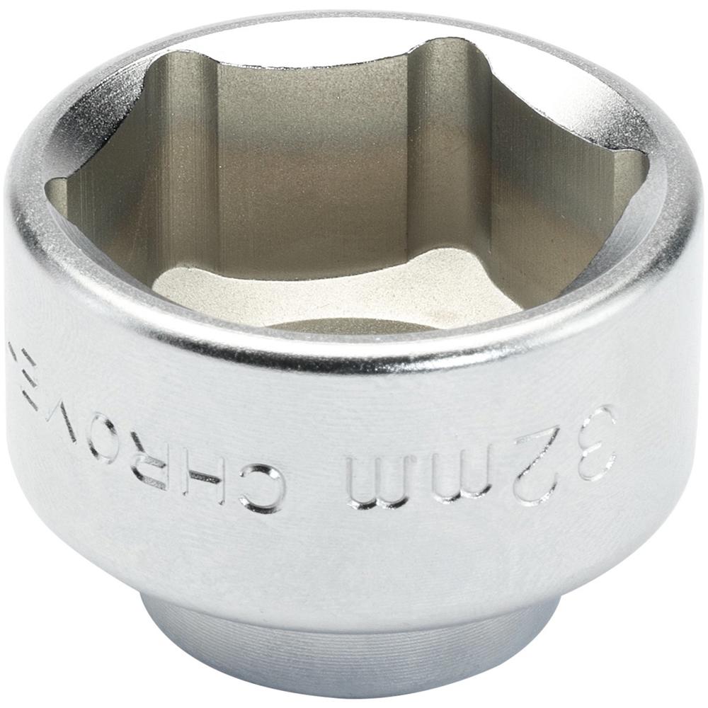 Draper Expert 3/8" Drive Oil Filter Cap Socket Metric 3/8" 32mm
