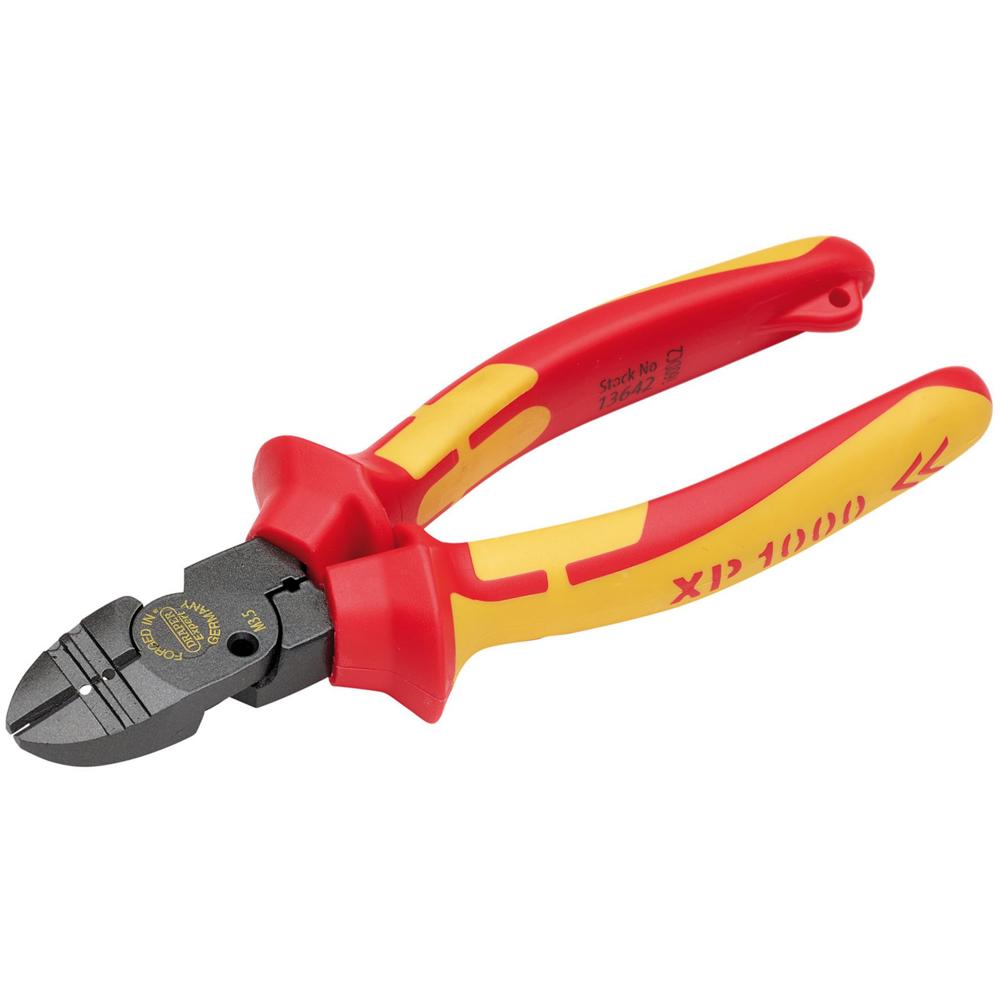Draper XP1000 VDE Insulated Tethered 4 in 1 Combination Cutter 160mm