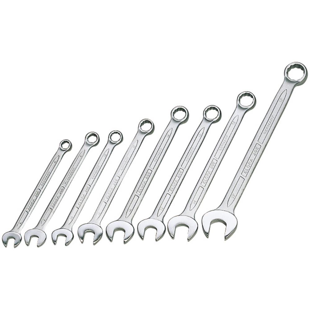 8 Piece Long Combination Spanner Set